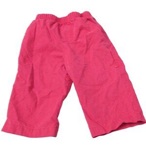 Kid‎ Connection Pull On Elastic Pants Girls Size 12M Red Toddler Infant Bottoms